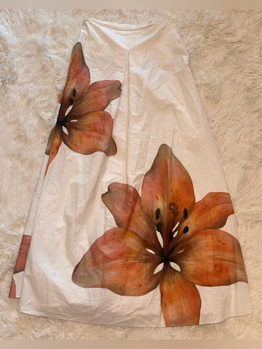 NEW Significant Other Parisa Strapless Bandeau Linen A-Line Maxi Dress sz 8 - Picture 6 of 12